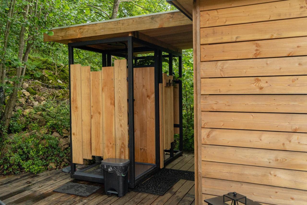 Le Moonloft Insolite Tiny-House Dans Les Arbres & 1 Seance De Sauna Pour 2 Avec Vue Panoramique Osenbach Buitenkant foto