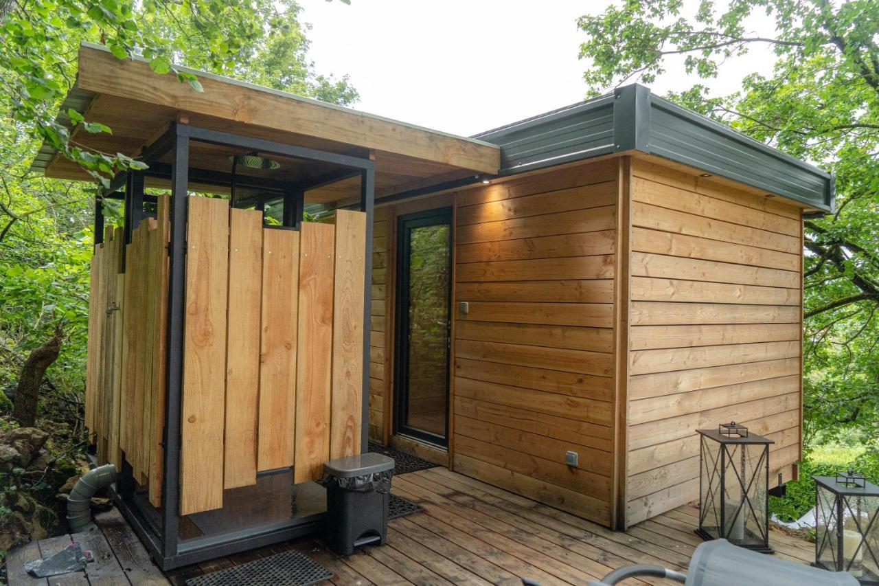 Le Moonloft Insolite Tiny-House Dans Les Arbres & 1 Seance De Sauna Pour 2 Avec Vue Panoramique Osenbach Buitenkant foto