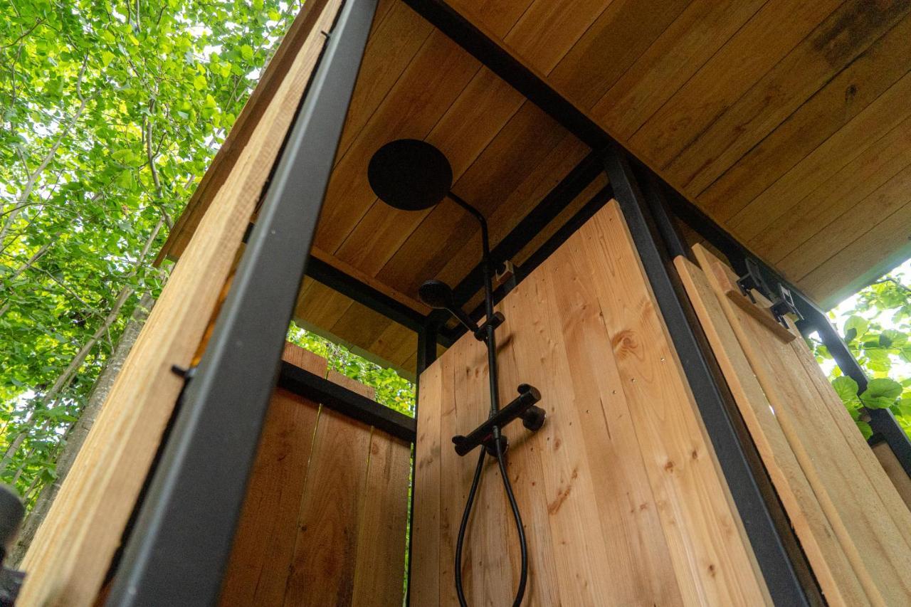 Le Moonloft Insolite Tiny-House Dans Les Arbres & 1 Seance De Sauna Pour 2 Avec Vue Panoramique Osenbach Buitenkant foto