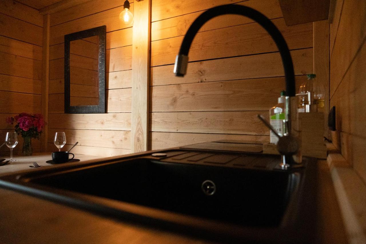 Le Moonloft Insolite Tiny-House Dans Les Arbres & 1 Seance De Sauna Pour 2 Avec Vue Panoramique Osenbach Buitenkant foto