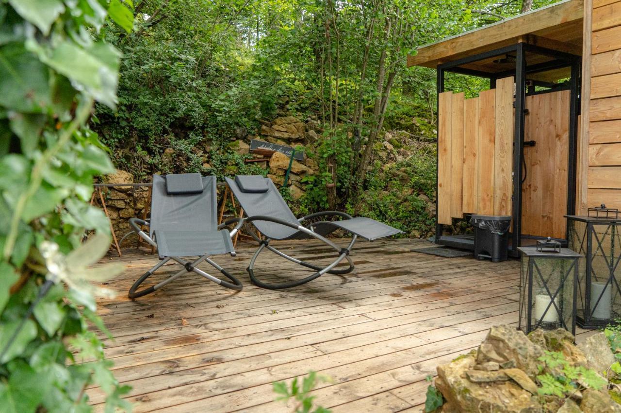 Le Moonloft Insolite Tiny-House Dans Les Arbres & 1 Seance De Sauna Pour 2 Avec Vue Panoramique Osenbach Buitenkant foto