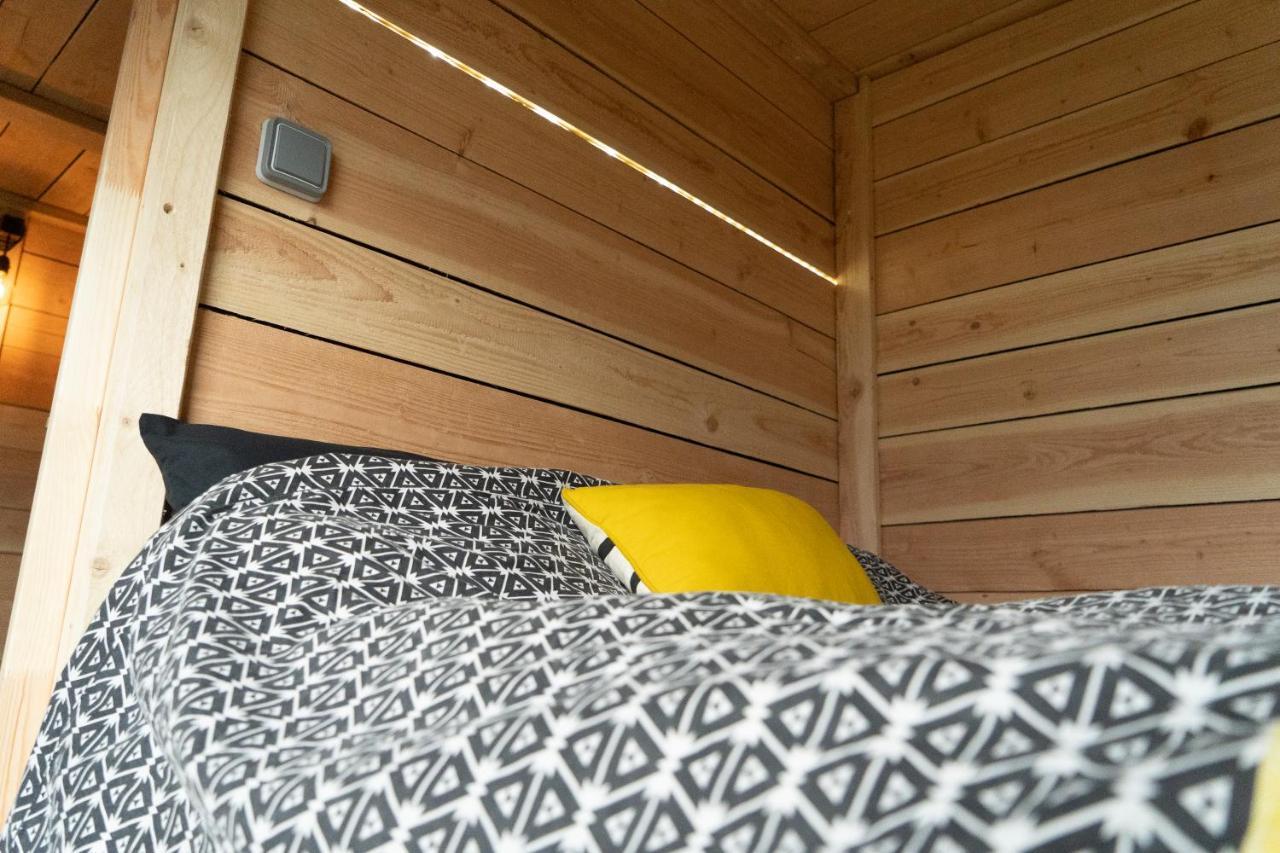 Le Moonloft Insolite Tiny-House Dans Les Arbres & 1 Seance De Sauna Pour 2 Avec Vue Panoramique Osenbach Buitenkant foto